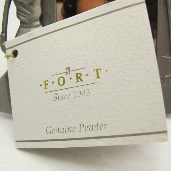 Fort Pewter 2*2 golfing picture frames – lady golfer and golf bag. - Picture 3 of 6